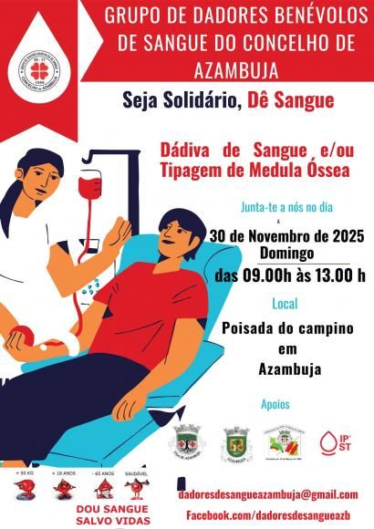 Dádiva de Sangue e/ou Tipagem de Medúla Óssea
