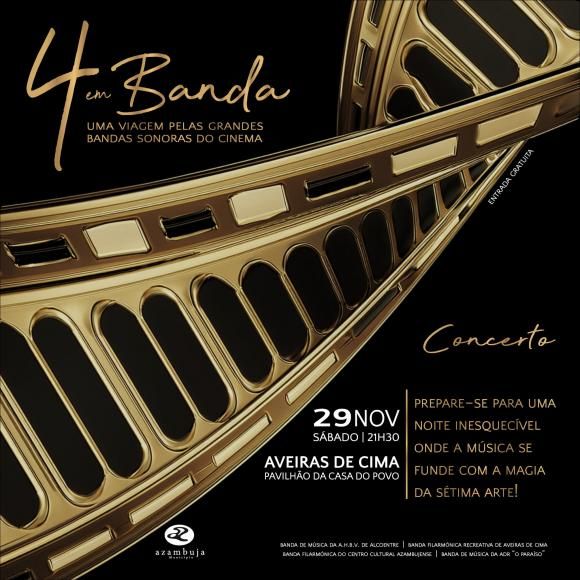 4 em Banda - Uma viagem pelas grandes bandas sonoras do Cinema 