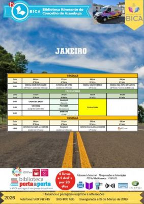 BICA - Biblioteca Itinerante do Concelho de Azambuja | janeiro