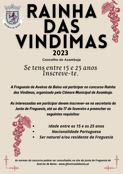 Rainha das Vindimas - 2023