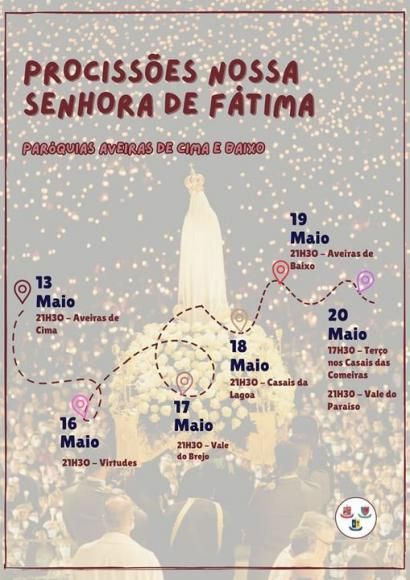 Procissões da Nossa Senhora de Fátima 