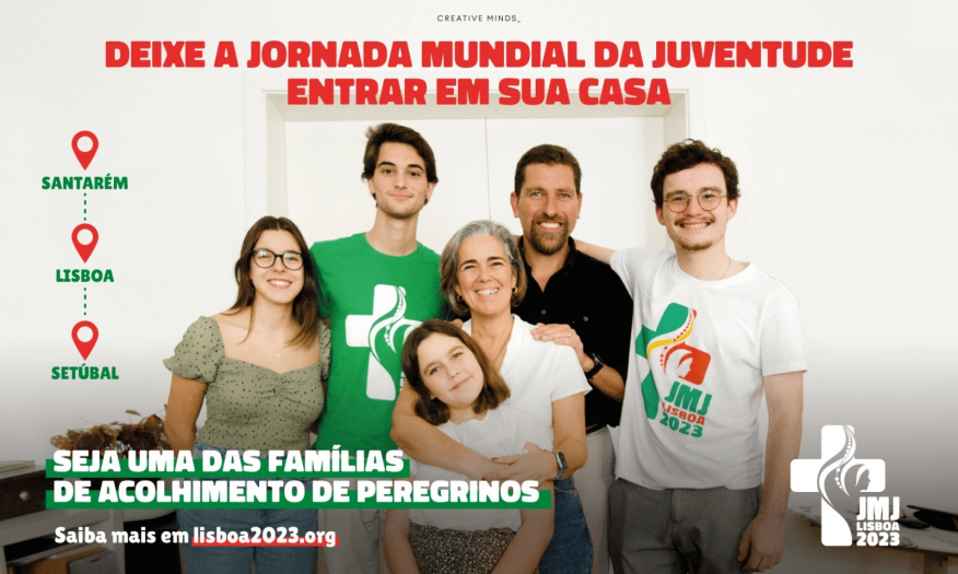 Seja uma das Famílias de acolhimento de peregrinos 