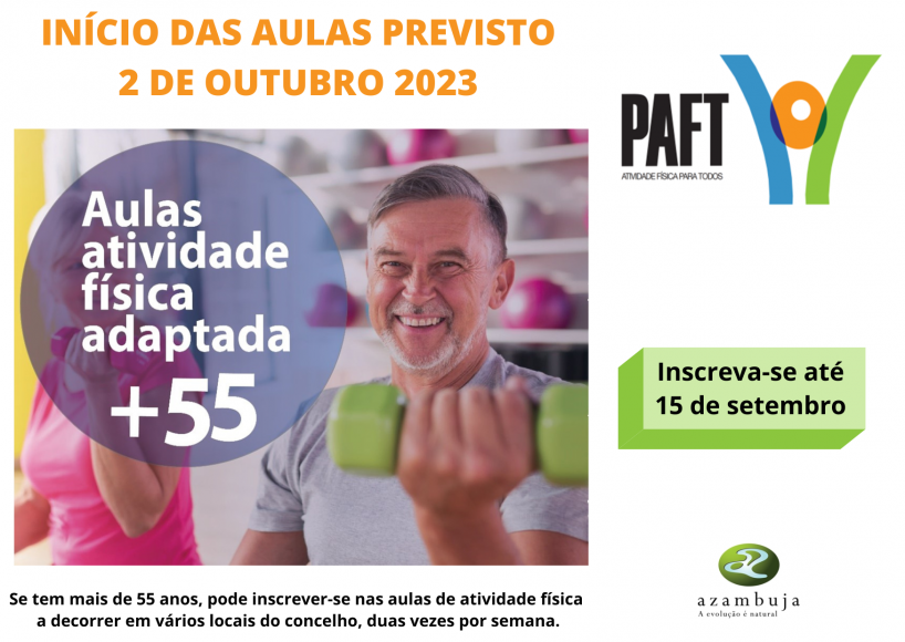 Inscrições Atividade PAFT+55