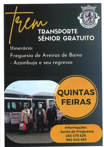 TREM - Transporte Sénior Gratuito 