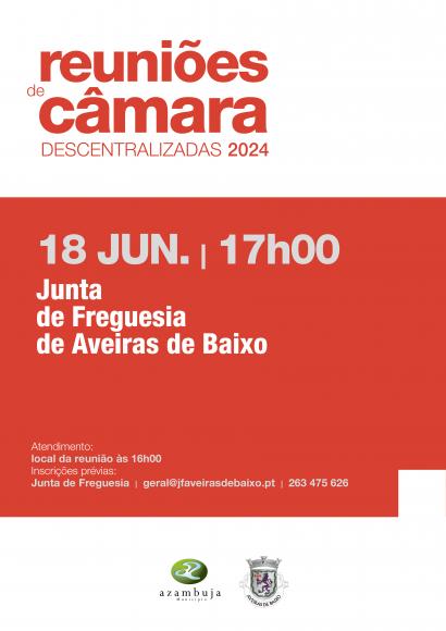 Reunião de Câmara descentralizada na Junta Freguesia de Aveiras de Baixo Reunião de Câmara descentralizada na Junta Freguesia de Aveiras de Baixo