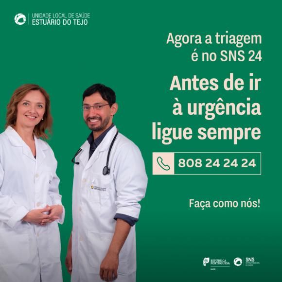 Linha SNS24 entra em vigor no Concelho de Azambuja e mais quatro concelhos da ULS Estuário do Tejo