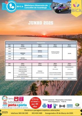 Calendário BICA - Junho 