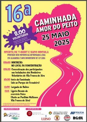 Caminhada Amor do Peito - Liga dos Amigos do Hospital de Vila Franca de Xira