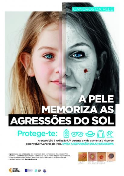 O Município de Azambuja associa-se à campanha da Associação Portuguesa de Cancro Cutâneo "Pele e Sol 2025".