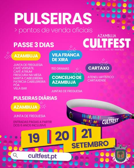 CULTFEST Azambuja | 19, 20 e 21 de setembro CULTFEST Azambuja | 19, 20 e 21 de setembro