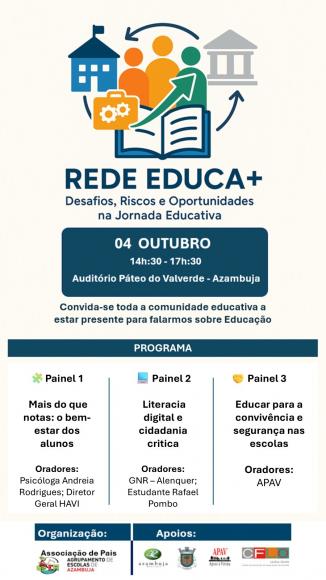 A Associação de Pais do Agrupamento de Azambuja - Rede Educa+