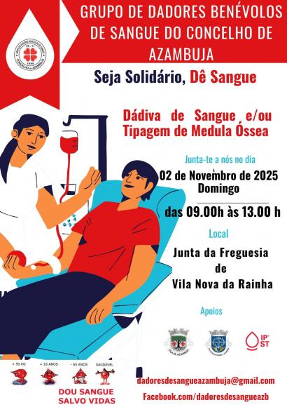 Dádiva de Sangue e/ou Tipagem de Medula Óssea