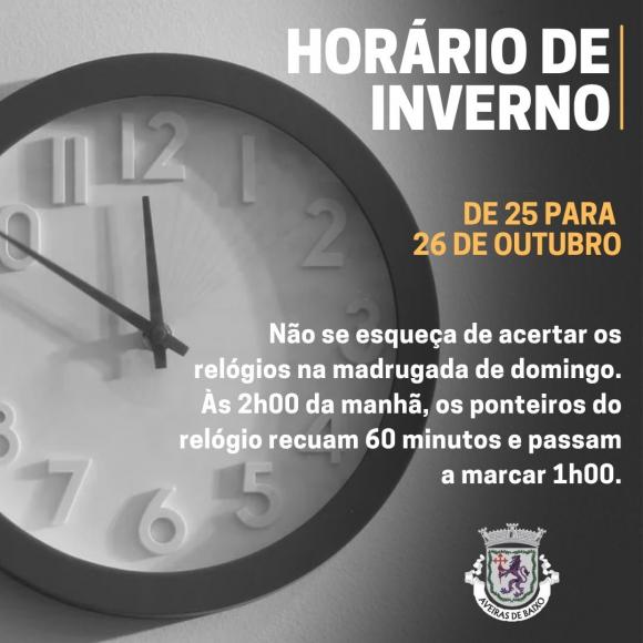Horário de Inverno Horário de Inverno