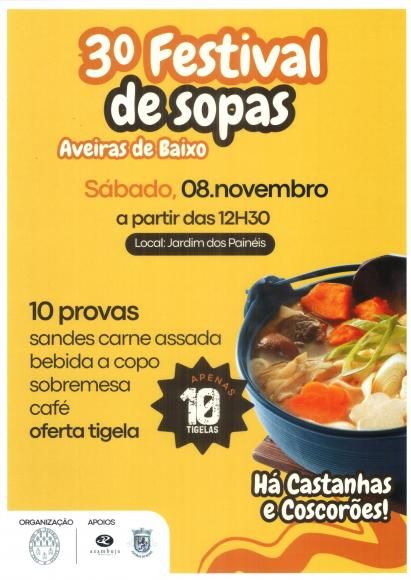 3.º Festival de Sopas 2025 - Aveiras de Baixo