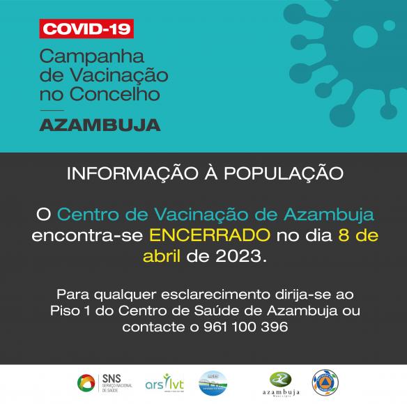 Centro de Vacina&ccedil;&atilde;o - Encerramento