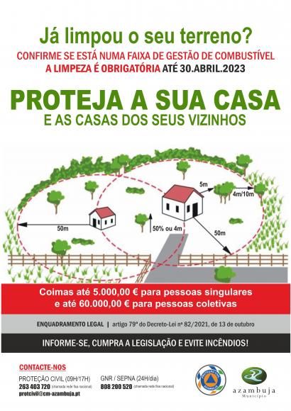 Limpeza de terreno obrigat&oacute;ria