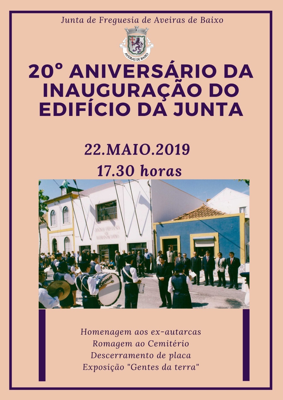 20.º Aniversário Edifício Junta