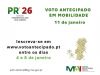 Voto Antecipado em Mobilidade - 11 de janeiro