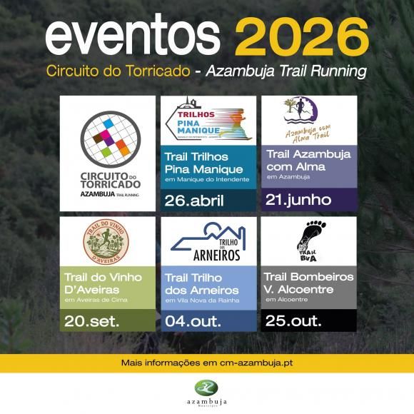 Eventos 2026 - Circuito do Torricado - Azambuja Trail Running