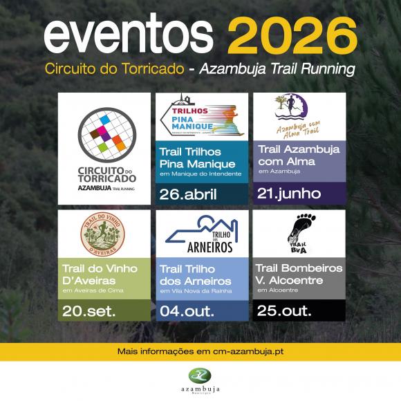 Eventos 2026 - Circuito do Torricado - Azambuja Trail Running
