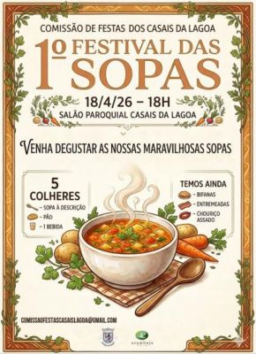 1.&ordm; Festival das Sopas - Comiss&atilde;o de Festas dos Casais da Lagoa