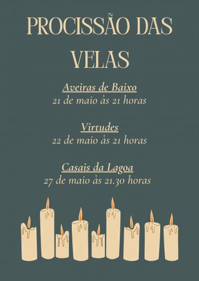 Prociss&atilde;o das Velas - Freguesia de Aveiras de Baixo