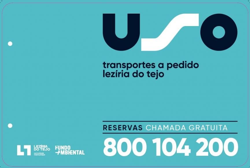 USO - Transporte a pedido da Lez&iacute;ria do Tejo