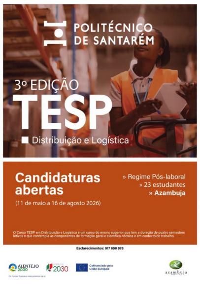 Curso T&eacute;cnico Superior Profissional em Distribui&ccedil;&atilde;o e Log&iacute;stica - Candidaturas