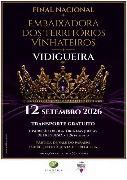Final Nacional - Embaixadora dos Territ&oacute;rios Vinhateiros | Vidigueira
