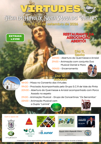 Festa em Honra de Santa Maria das Virtudes
