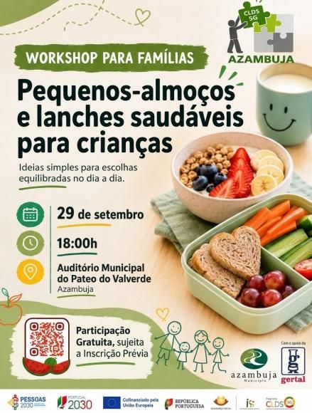 Workshop para Fam&iacute;lias - Pequenos-almo&ccedil;os e lanches saud&aacute;veis para crian&ccedil;as 