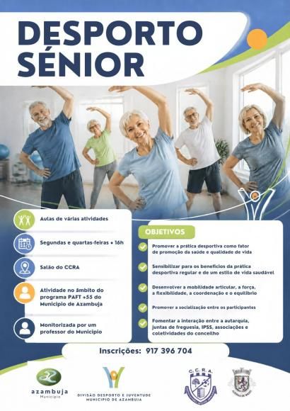 Desporto S&eacute;nior PAFT +55 - Casais da Amendoeira
