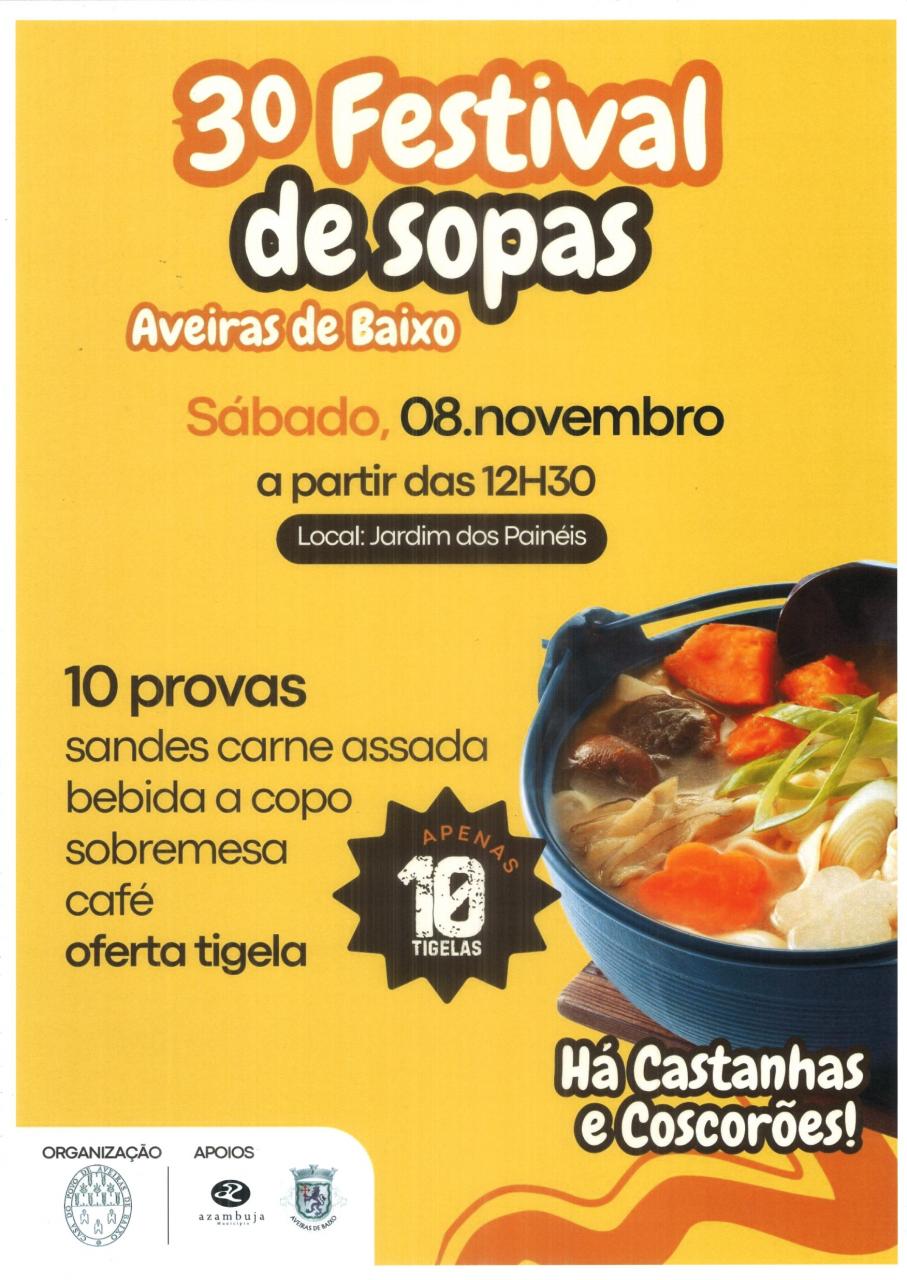 3.º Festival de Sopas 2025 - Aveiras de Baixo