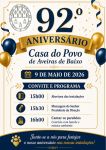 92.&ordm; Anivers&aacute;rio da Casa do Povo de Aveiras de Baixo