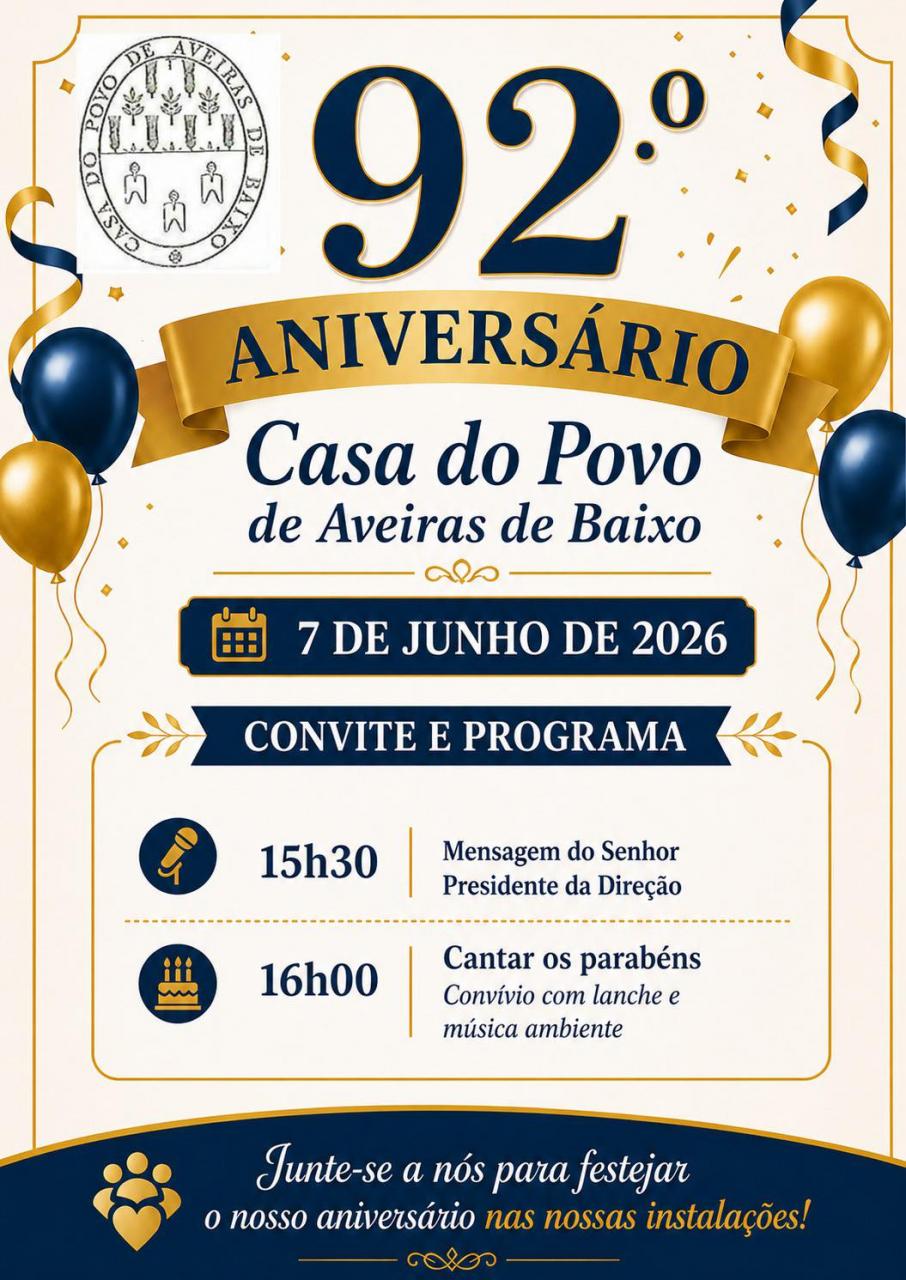 Anivers&aacute;rio Casa do Povo de Aveiras de Baixo