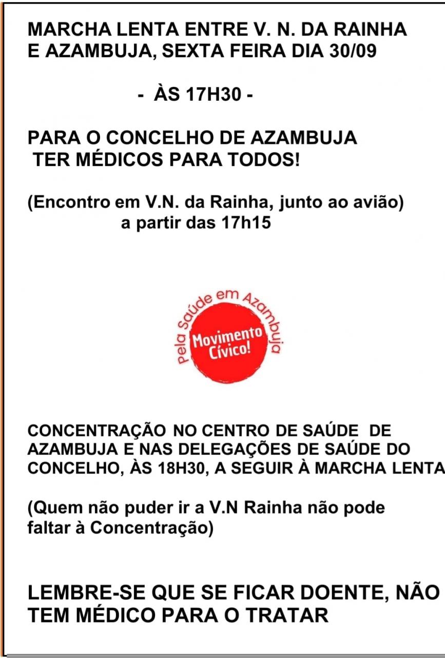 Movimento Cívico! Pela Saúde de Azambuja 