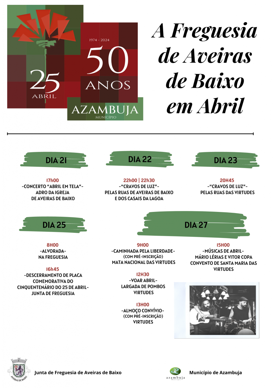 Comemorações do 50º aniversário do 25 de Abril 