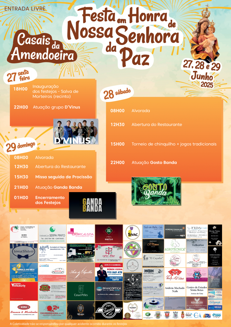 Festa em Honra da Nossa Senhora da Paz - Casais da Amendoeira