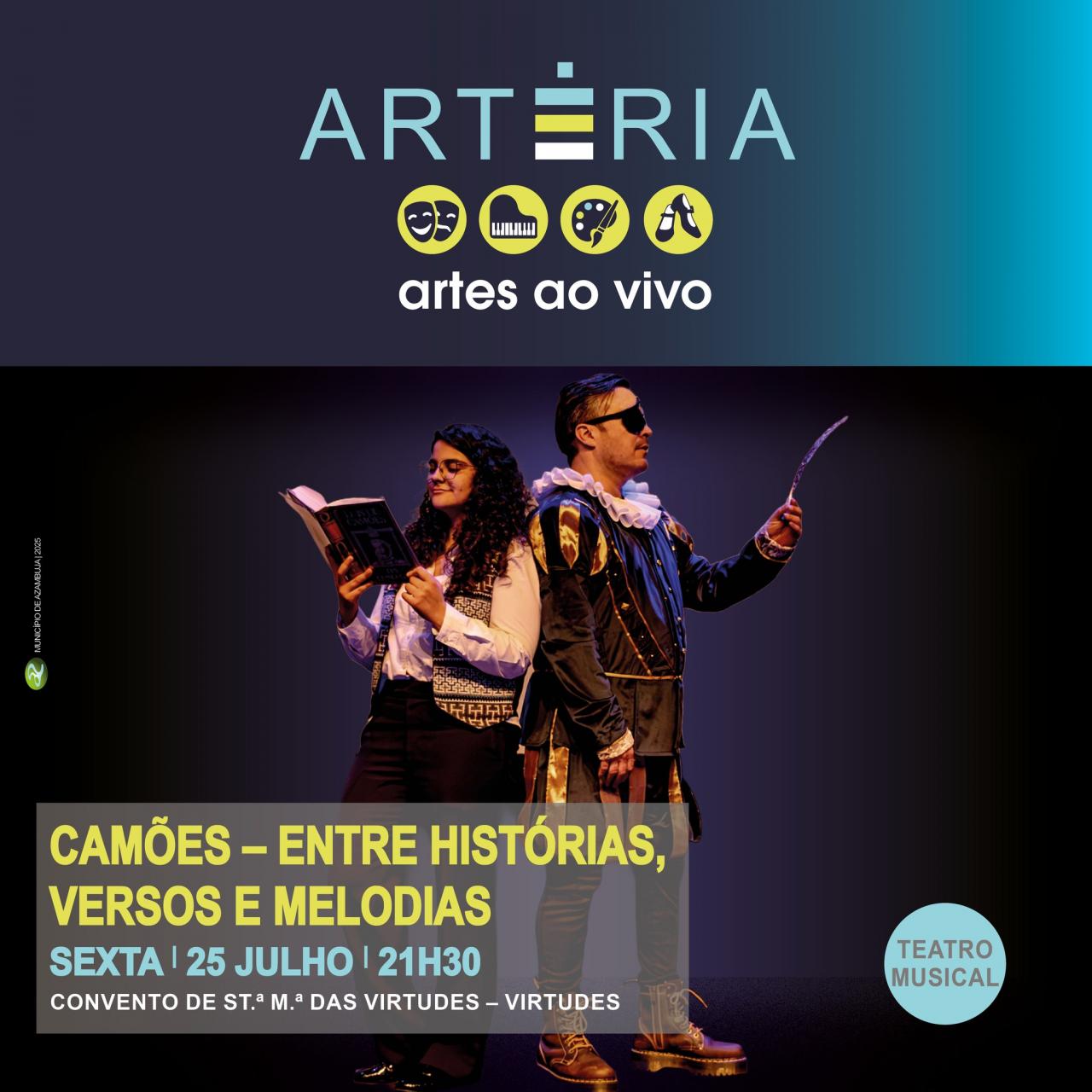 ARTÉRIA - Artes ao Vivo | Virtudes