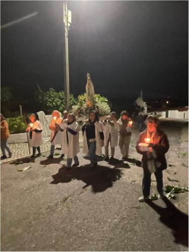 Procissão das Velas na localidade dos Casais da Lagoa